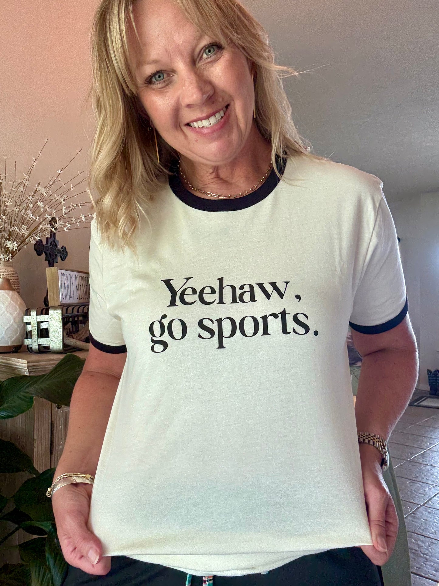 Yeehaw, go sports t-shirt