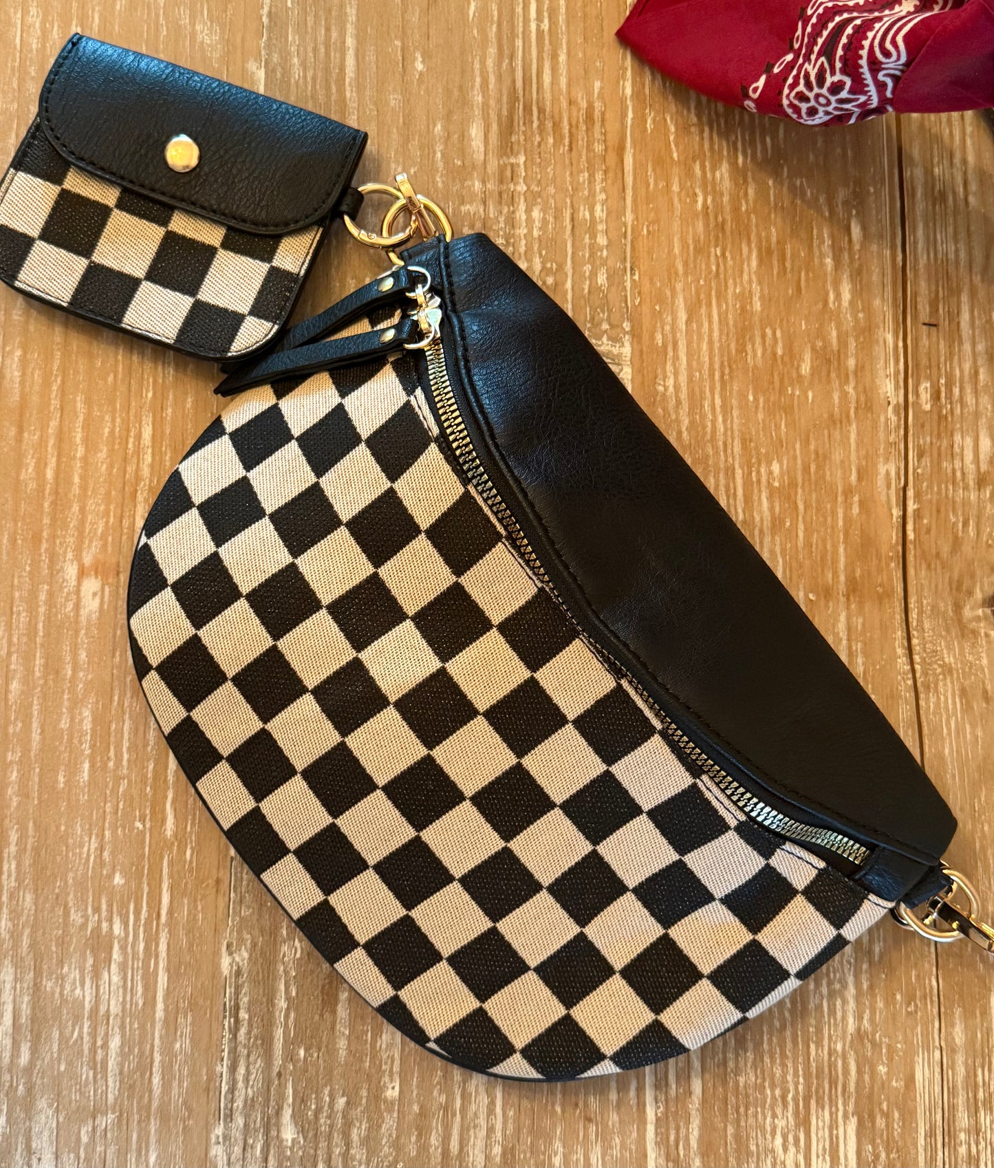 Checkmate Bum Bag Black