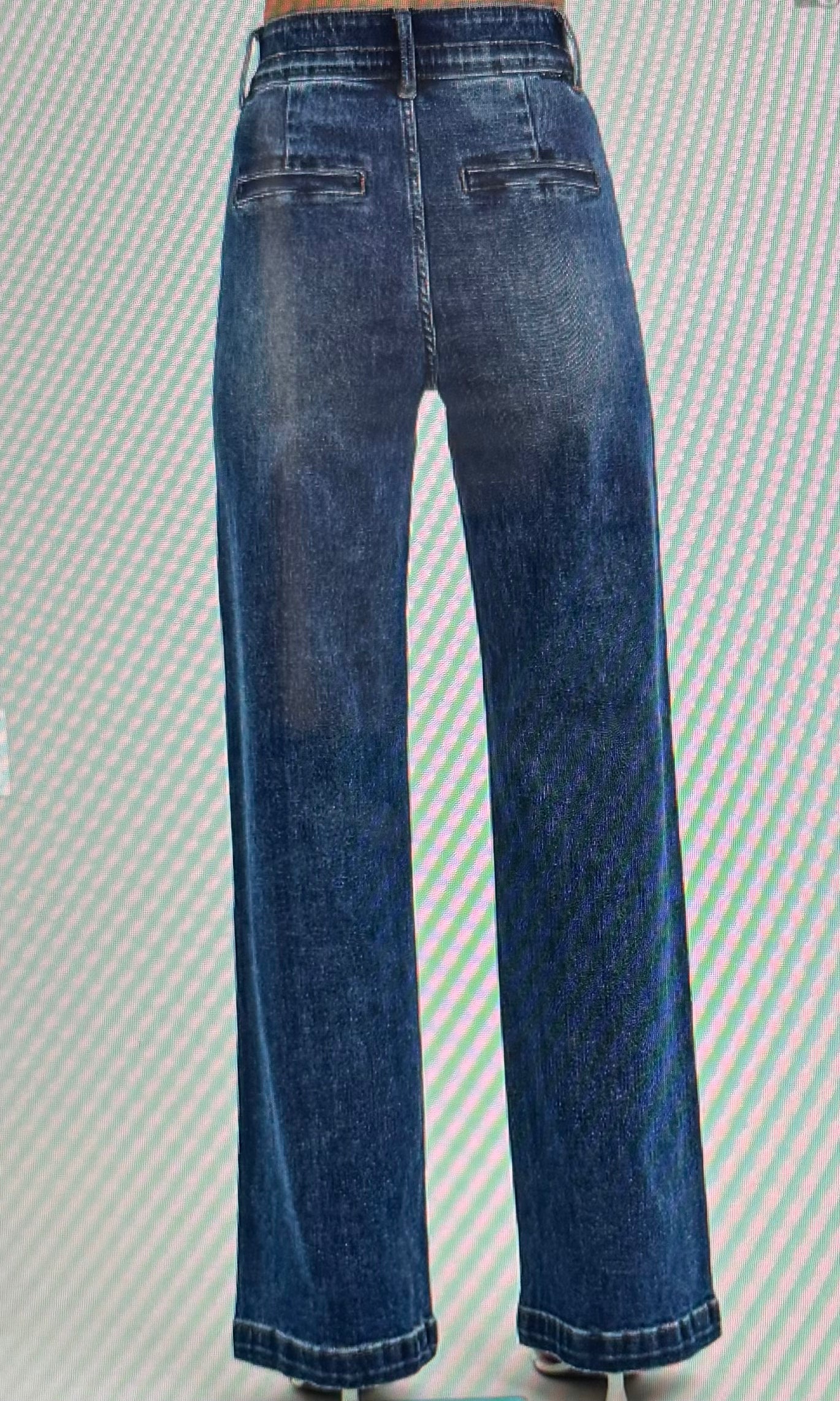 Risen High Rise Wide Jeans