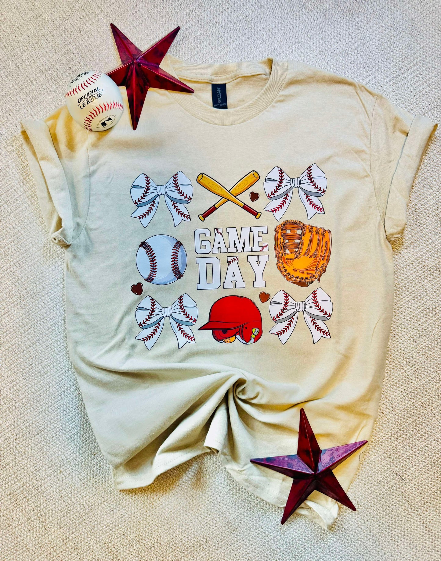 Baseball Bows Game Day Shirt