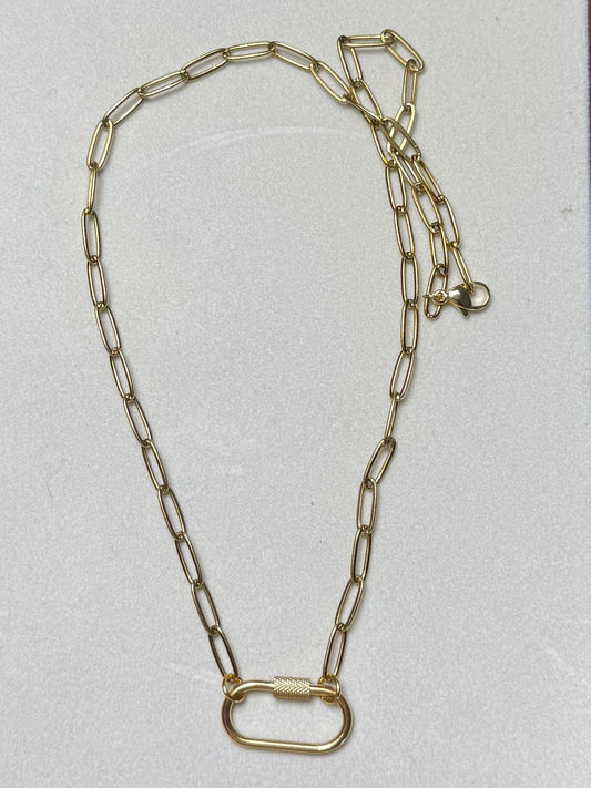 Carabiner Necklace