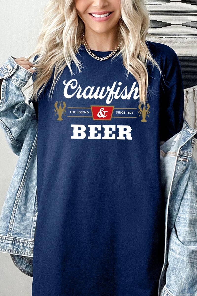 Crawfish And Beer Tee